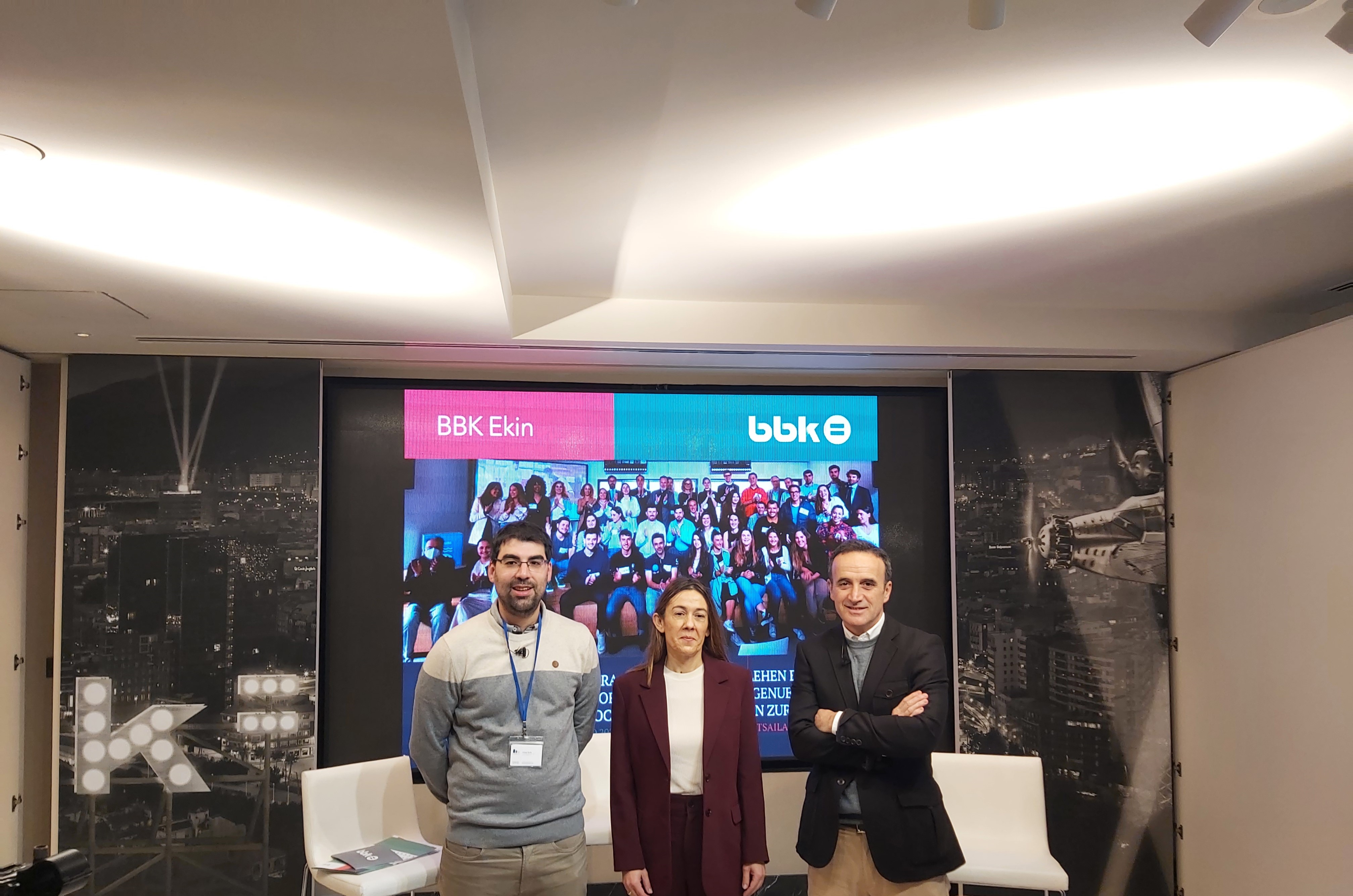 C2B en el lanzamiento de la 2º convocatoria de BBK EKIN